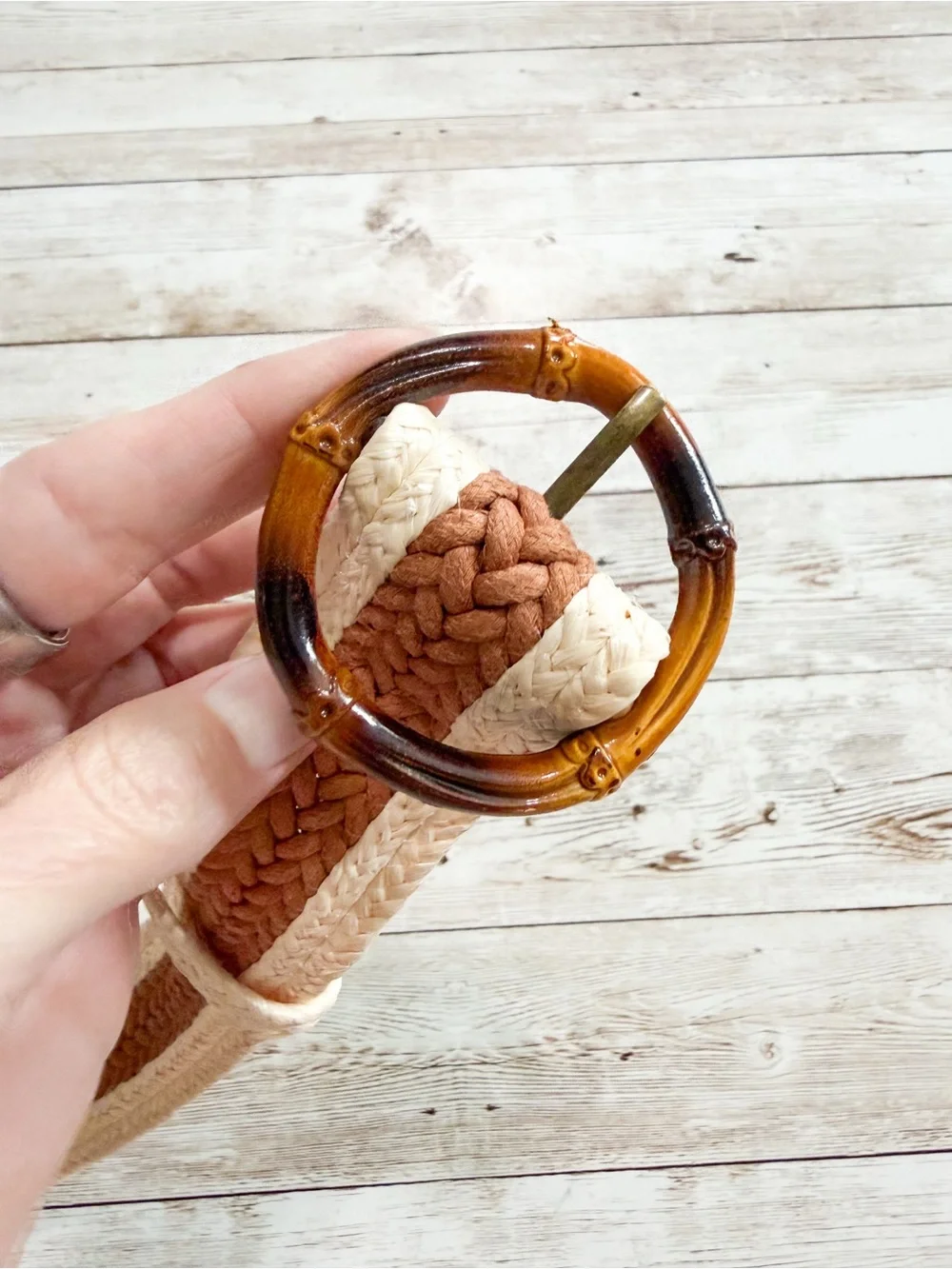 Zimmermann raffia belt
